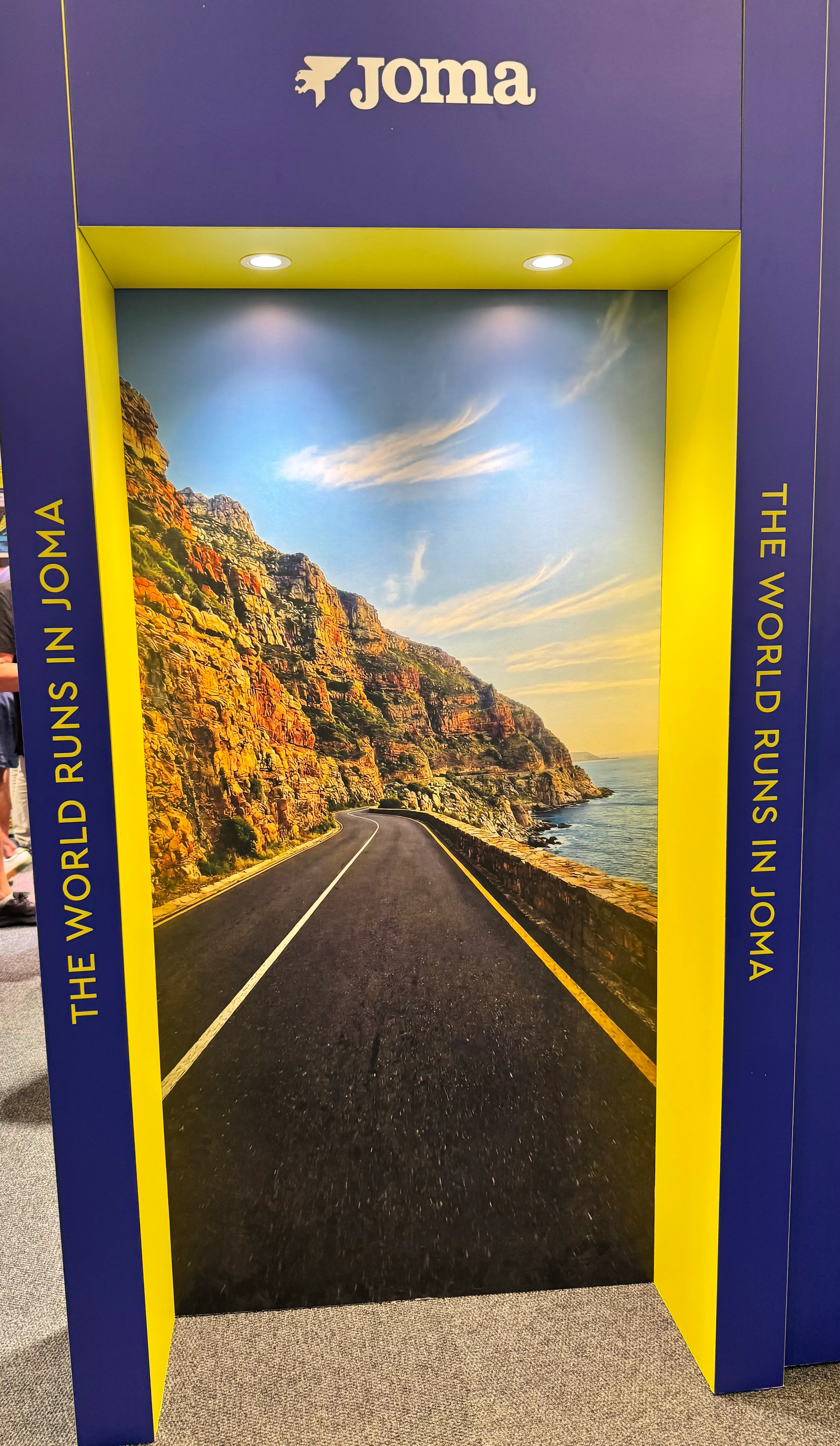 Joma Chapman Peak Road for the 56 km